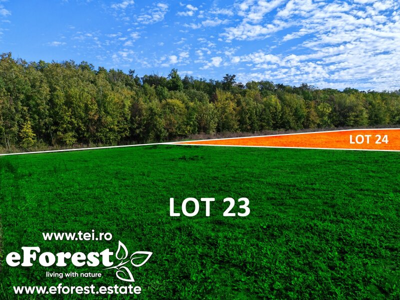 Profita acum de oferta de Paste! Loturi de casa langa padure, eForest